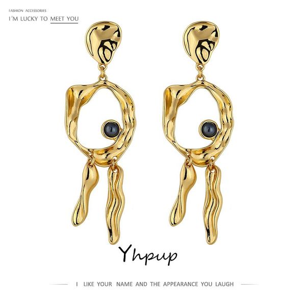 stud yhpup trendy simple design copper geometric charm earrings statement round tassel oorbellen party jewelry gift 2021, Golden;silver
stud yhpup trendy simple design copper geometric charm earrings statement round tassel oorbellen party jewelry gift 2021, Golden;silver