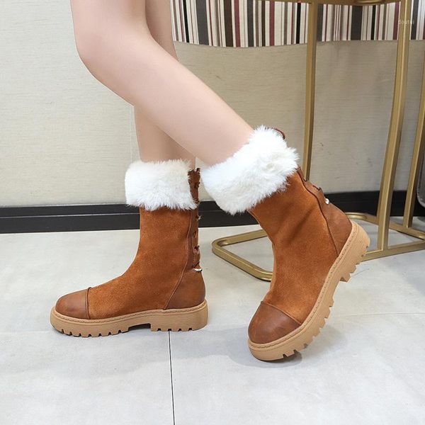 snow boots women 2020 winter new fashion mid tube non-slip boots plus velvet warm comfortable cotton shoes lace-up female shoe1, Black
snow boots women 2020 winter new fashion mid tube non-slip boots plus velvet warm comfortable cotton shoes lace-up female shoe1, Black