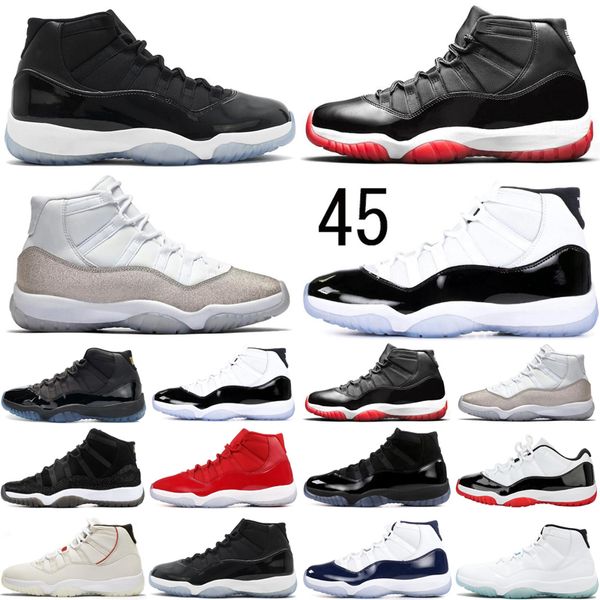 2020 11 11s jumpman men women basketball shoes bred concord legend blue cool grey athletic mens trainers sports sneakers size 5.5-13, White;red
2020 11 11s jumpman men women basketball shoes bred concord legend blue cool grey athletic mens trainers sports sneakers size 5.5-13, White;red