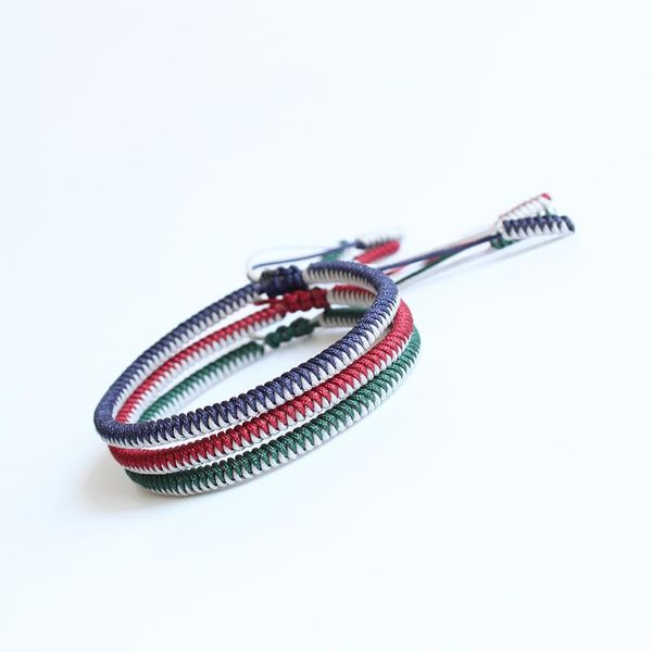 link, chain tale design tibetan buddhist handmade knots lucky rope bracelet for men women same model as leonardo dicaprio - wisdom, Black
link, chain tale design tibetan buddhist handmade knots lucky rope bracelet for men women same model as leonardo dicaprio - wisdom, Black