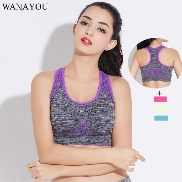 wanayou women professional shockproof yoga bras breathable seamless wiresports bra fitness training workout tank 1, White;black
wanayou women professional shockproof yoga bras breathable seamless wiresports bra fitness training workout tank 1, White;black