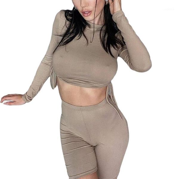 running sets women's set clothing solid color outfits streetwear long sleeve round neck side t-shirts high waist shorts tracksuit sport, Black;blue
running sets women's set clothing solid color outfits streetwear long sleeve round neck side t-shirts high waist shorts tracksuit sport, Black;blue