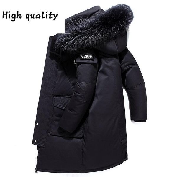 duck white down jacket men korean winter coats big fur collar puffer jacket men down coat warm parka abrigo, Black
duck white down jacket men korean winter coats big fur collar puffer jacket men down coat warm parka abrigo, Black