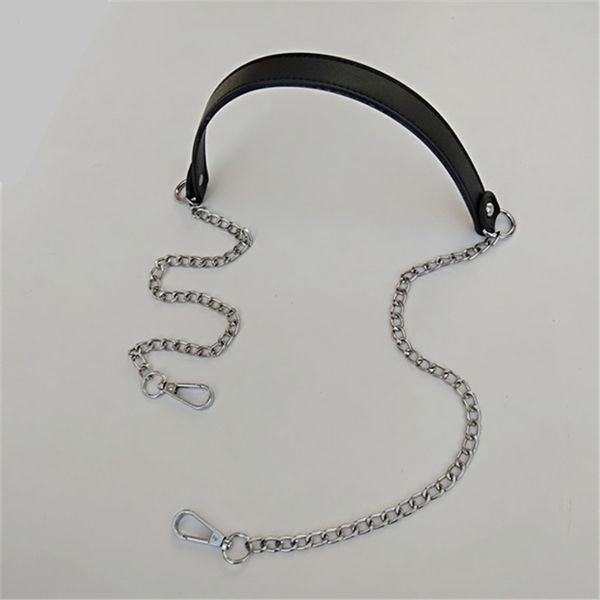 chain accessories diagonal span metal women o bags shoulder pu strap versatile, Black
chain accessories diagonal span metal women o bags shoulder pu strap versatile, Black