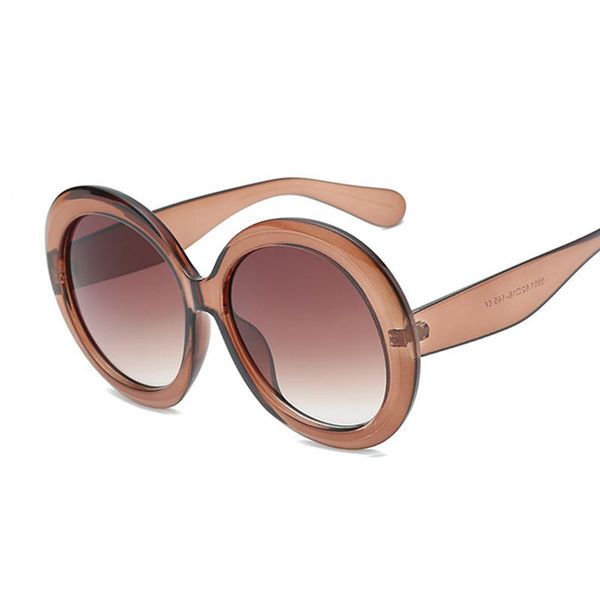 vintage big round sunglasses women brown gradient oversized sun glasses female fashion mirror clear, White;black
vintage big round sunglasses women brown gradient oversized sun glasses female fashion mirror clear, White;black