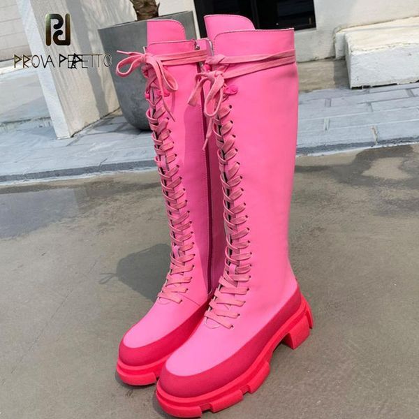 2020 autumn / winter new fashion leather sponge cake thick-soled pink boots women's knee-length zipper cross-tied boots1, Black
2020 autumn / winter new fashion leather sponge cake thick-soled pink boots women's knee-length zipper cross-tied boots1, Black