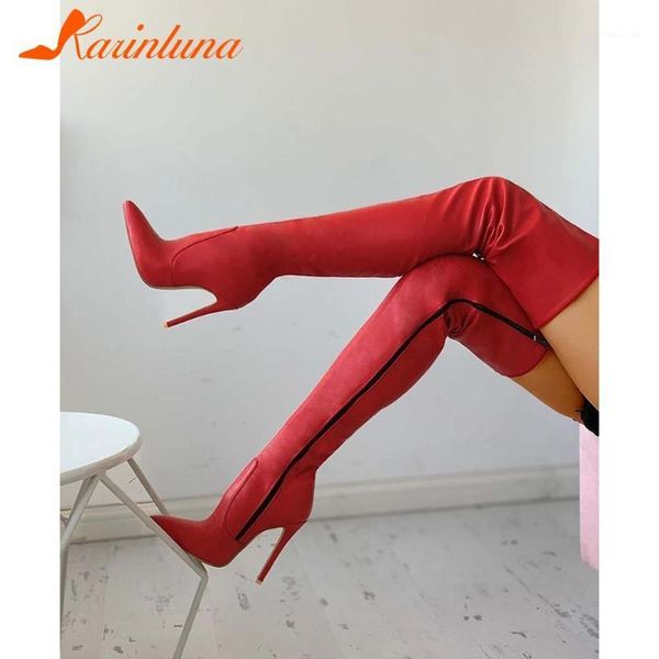 boots women's leisure fashion arrivals design shoes women party ultra high thin heels thigh pointed toe solid lady booties1, Black
boots women's leisure fashion arrivals design shoes women party ultra high thin heels thigh pointed toe solid lady booties1, Black