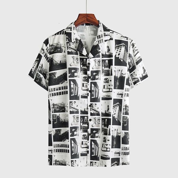 japanese style black white printing hip hop shirts short sleeve streetwear hawaiian shirts men casual harajuku shirt for men, White;black
japanese style black white printing hip hop shirts short sleeve streetwear hawaiian shirts men casual harajuku shirt for men, White;black