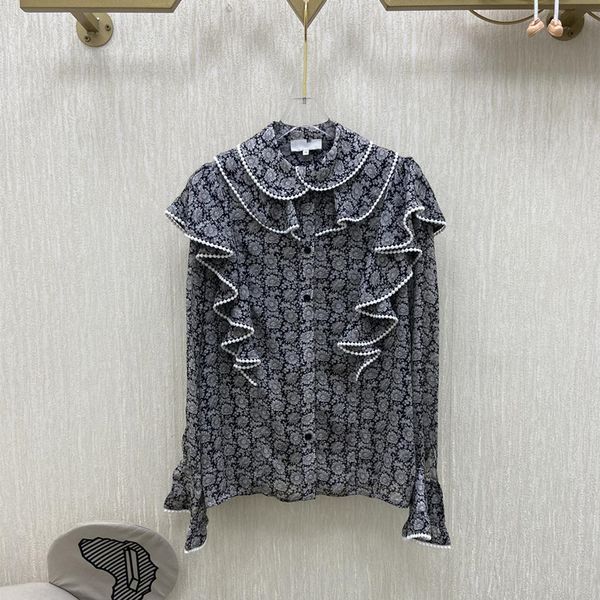 2021 early spring new luxury wooden ears with unique design shirts sweet temperament all-match fashionable lady blouses ing, White
2021 early spring new luxury wooden ears with unique design shirts sweet temperament all-match fashionable lady blouses ing, White