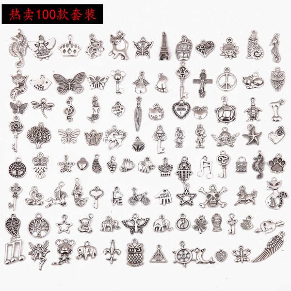 zinc alloy die casting pendant accessories tibetan silver ancient silver pendant 100 mixed bracelet necklace diy accessories
zinc alloy die casting pendant accessories tibetan silver ancient silver pendant 100 mixed bracelet necklace diy accessories