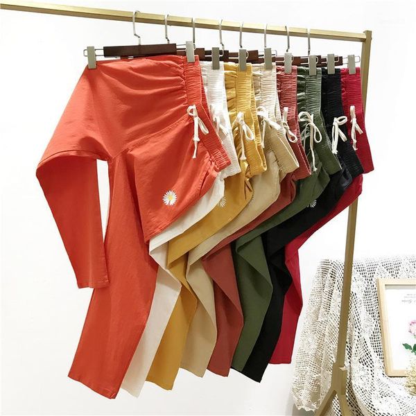 women's pants & capris cotton trousers women's small zou ju high waist large size fashion loose casual nine points women summer 20, Black;white
women's pants & capris cotton trousers women's small zou ju high waist large size fashion loose casual nine points women summer 20, Black;white