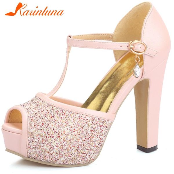 dress shoes karin big size 33-43 ladies party sandals fashion platform summer women thick high heels woman, Black
dress shoes karin big size 33-43 ladies party sandals fashion platform summer women thick high heels woman, Black