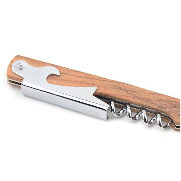 stainless steel hand-held deluxe bottle opener wood handle wine opener corkscrew double hinged waiters wine bottle wmtjmo pets2010
stainless steel hand-held deluxe bottle opener wood handle wine opener corkscrew double hinged waiters wine bottle wmtjmo pets2010