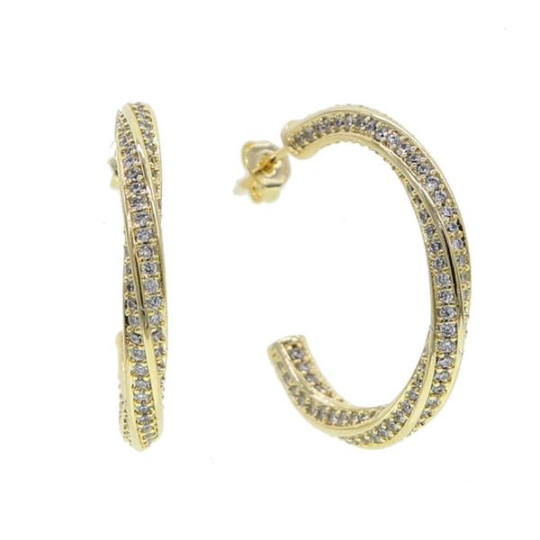 2020 new arrived geometric cz hoop earring for women micro pave cubic zirconia wrap band classic earrings, Golden;silver 
2020 new arrived geometric cz hoop earring for women micro pave cubic zirconia wrap band classic earrings, Golden;silver