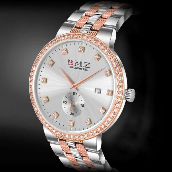 watch couple's student fashion business men's watch women's new calendar belt quartz watch, Slivery;brown
watch couple's student fashion business men's watch women's new calendar belt quartz watch, Slivery;brown