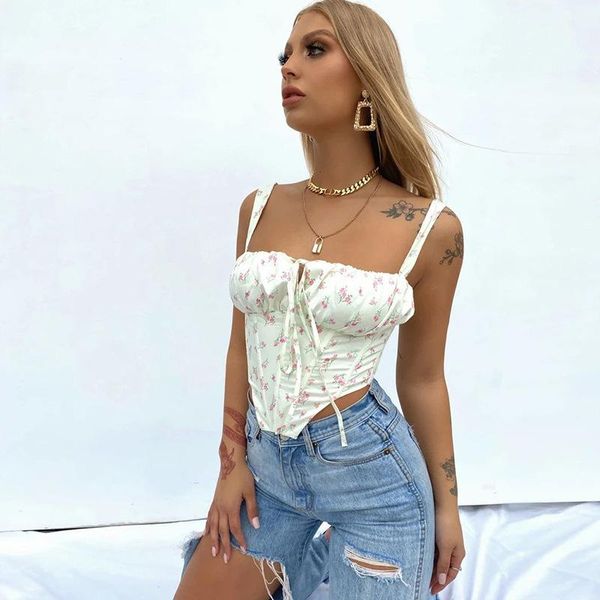 women's tanks & camis 2021 summer women fashion floral print tank ladies female stylish sleeveless for party daily wear girl's cro, White
women's tanks & camis 2021 summer women fashion floral print tank ladies female stylish sleeveless for party daily wear girl's cro, White