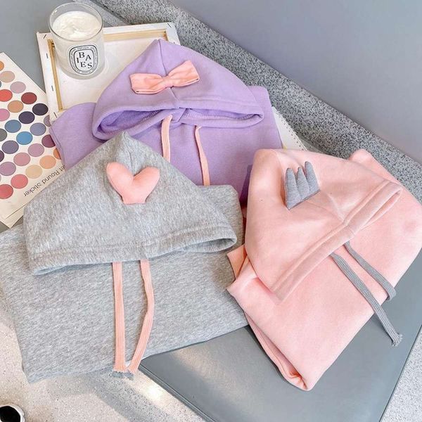 girls' winter 2020 new children's warm clothing and thickened hooded sweater ad0077, Black
girls' winter 2020 new children's warm clothing and thickened hooded sweater ad0077, Black