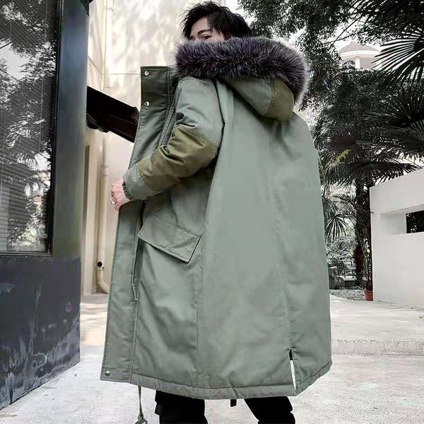 new winter men cotton coat parkas men winter cotton jacket outdoor thick warm feather man winter fashion cotton coat, Black
new winter men cotton coat parkas men winter cotton jacket outdoor thick warm feather man winter fashion cotton coat, Black