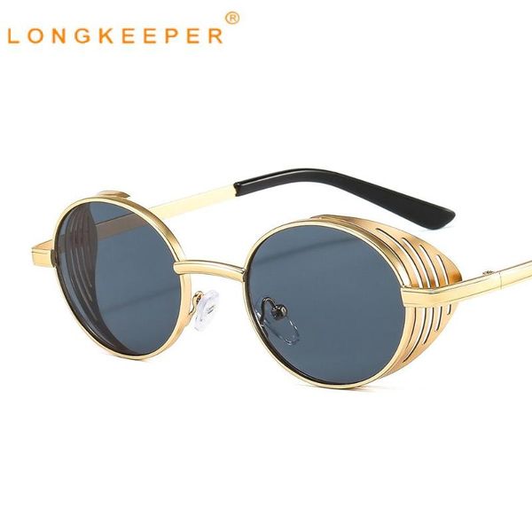 longkeeper round steampunk sunglasses men women brand designer retro metal sun glasses female uv400 shades lentes de sol mujer, White;black
longkeeper round steampunk sunglasses men women brand designer retro metal sun glasses female uv400 shades lentes de sol mujer, White;black