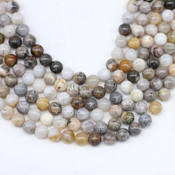1 strand lot natural stone bamboo leaf agater bead round loose spacer beads for jewelry making findings diy bracelet necklace h bbymij
1 strand lot natural stone bamboo leaf agater bead round loose spacer beads for jewelry making findings diy bracelet necklace h bbymij
