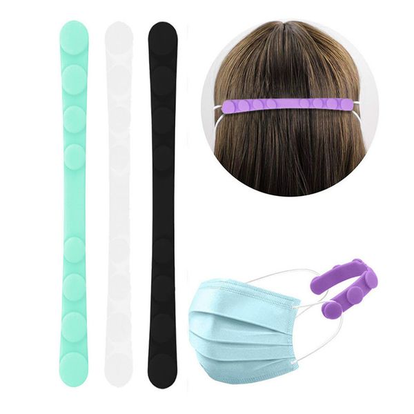 3pc silicone face hooks four gear adjustable anti-slip protection mask buckle holder masks ear grips extension hook, Slivery;black
3pc silicone face hooks four gear adjustable anti-slip protection mask buckle holder masks ear grips extension hook, Slivery;black