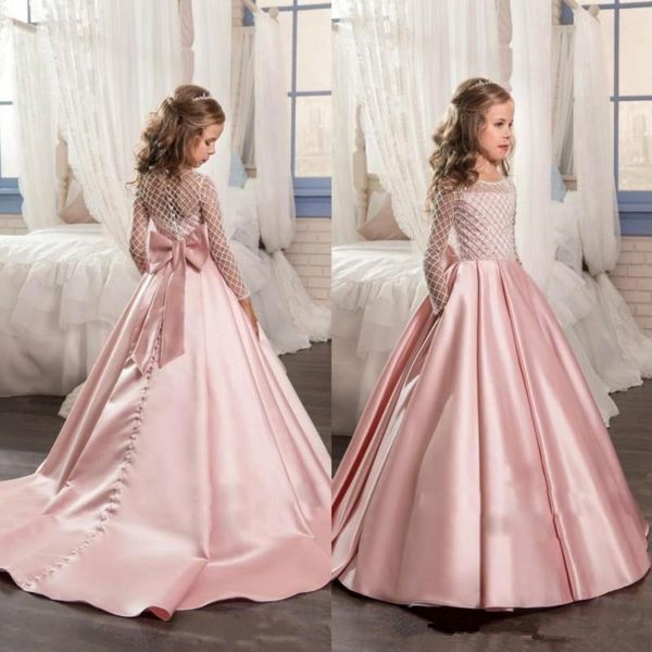 длинные рукава атласные цветочные девочки платье с сеткой top girl pageant платье, White;blue
длинные рукава атласные цветочные девочки платье с сеткой top girl pageant платье, White;blue