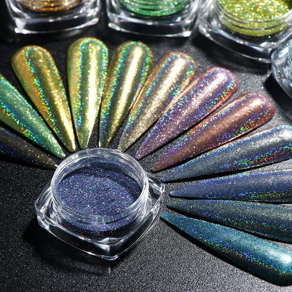 nail glitter 1box laser holographic nails powder silver chrome dip shimmer gel polish flakes for manicure pigment, Silver;gold
nail glitter 1box laser holographic nails powder silver chrome dip shimmer gel polish flakes for manicure pigment, Silver;gold