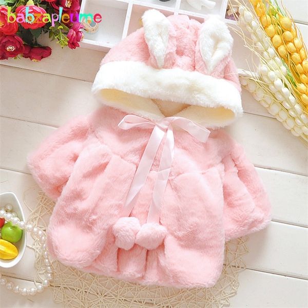 babzapleume 1-3years/autumn winter baby girls jackets cute hooded princess warm kids fur coat children's outerwear lj201130, Blue;gray
babzapleume 1-3years/autumn winter baby girls jackets cute hooded princess warm kids fur coat children's outerwear lj201130, Blue;gray
