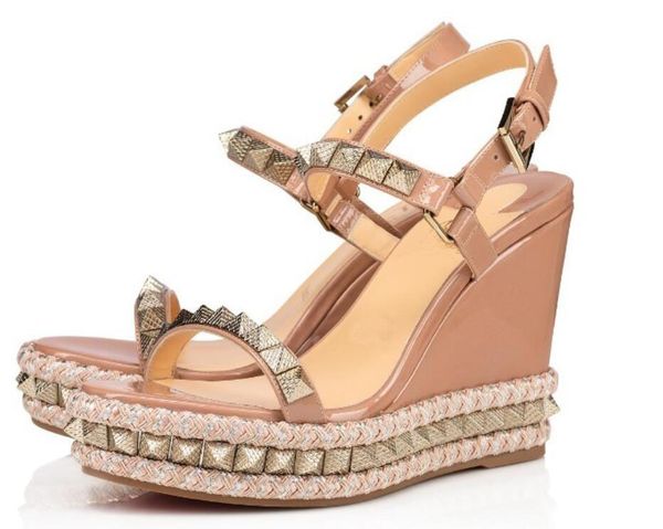 elegance women luxury cataclou cork wedge red bottom sandal designer sandal girls high heels party wedding shoes with box us 35-41, Black
elegance women luxury cataclou cork wedge red bottom sandal designer sandal girls high heels party wedding shoes with box us 35-41, Black