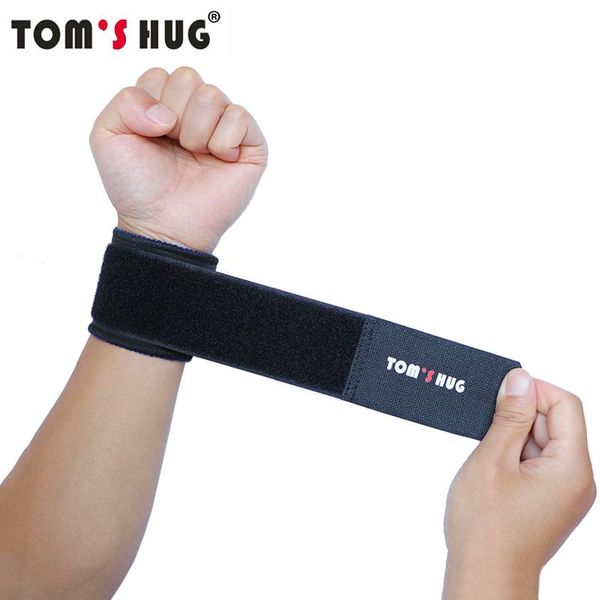 1 pcs adjustable wrist support brace wristband tom's hug brand professional sports protection wristbands protect black wmtgrl
1 pcs adjustable wrist support brace wristband tom's hug brand professional sports protection wristbands protect black wmtgrl