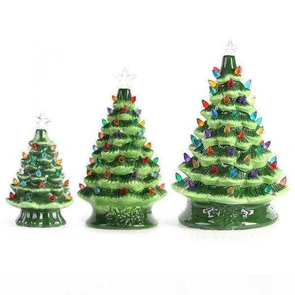 new year cordless lighted ceramic christmas tree tablechristmas decoration mini light bulbs
new year cordless lighted ceramic christmas tree tablechristmas decoration mini light bulbs