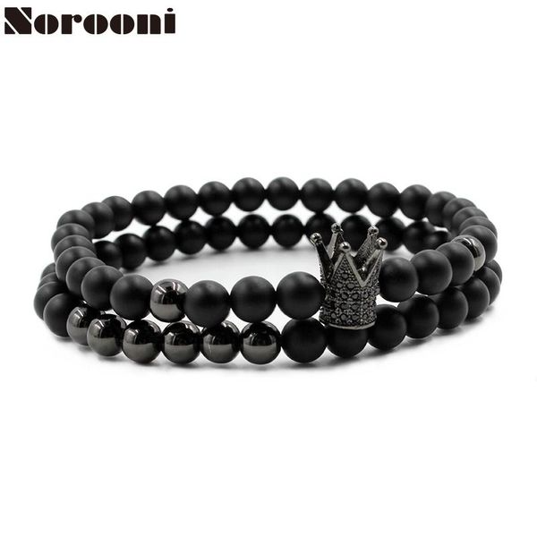 charm bracelets norooni crown bracelet 2pcs 1set 6mm black round natural beads women bead gold, Golden;silver
charm bracelets norooni crown bracelet 2pcs 1set 6mm black round natural beads women bead gold, Golden;silver