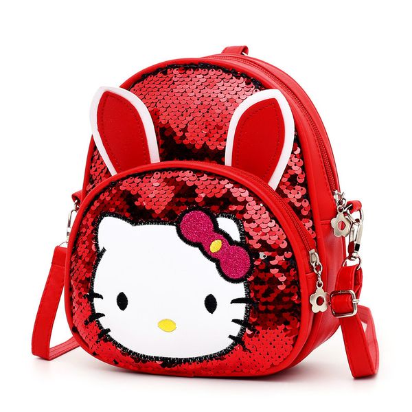luxury children's three-use backpack new korean sequined kitten backpack cute girl bow messenger bag ing, Black
luxury children's three-use backpack new korean sequined kitten backpack cute girl bow messenger bag ing, Black