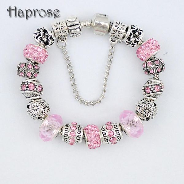 charm bracelets selling pink beads crystal flower bracelet for women enamel diy pulseira gfit, Golden;silver
charm bracelets selling pink beads crystal flower bracelet for women enamel diy pulseira gfit, Golden;silver