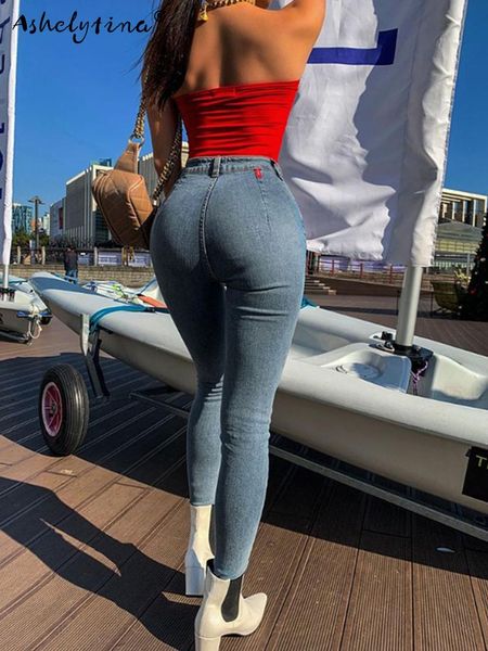 women's skinny denim pants high waist stretch jeans blue retro washed slim pencil pants can be wholesale
women's skinny denim pants high waist stretch jeans blue retro washed slim pencil pants can be wholesale