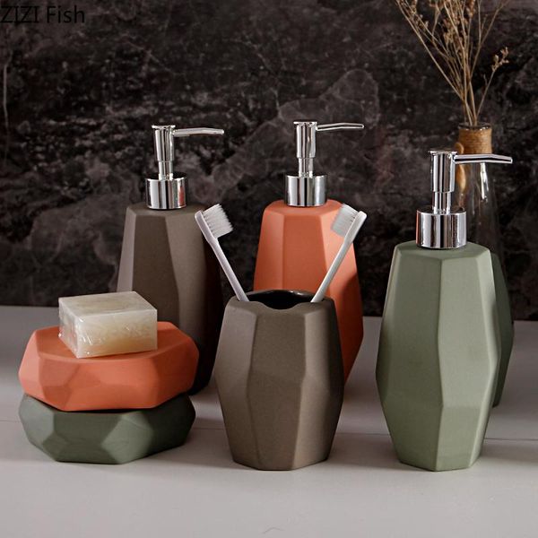 bath accessory set geometric shape solid color ceramic bathroom supplies soap dispenser dish home el modern
bath accessory set geometric shape solid color ceramic bathroom supplies soap dispenser dish home el modern