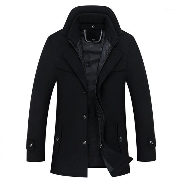 thicken woolen trench coat business male solid overcoat long jackets 23xl 2020 autumn winter men casual #tb5691, Black
thicken woolen trench coat business male solid overcoat long jackets 23xl 2020 autumn winter men casual #tb5691, Black