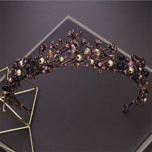 kmvexo baroque purple crystal beads flower tiaras princess queen headband pageant crowns bridal wedding hair jewelry accessories y200409, Slivery;golden
kmvexo baroque purple crystal beads flower tiaras princess queen headband pageant crowns bridal wedding hair jewelry accessories y200409, Slivery;golden