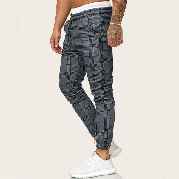 slim fit running joggers gym sweatpants male boy cool outwear bottoms trouses men casual plaid long sport pants, Black
slim fit running joggers gym sweatpants male boy cool outwear bottoms trouses men casual plaid long sport pants, Black