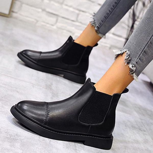 boots women's slip on elastic causal cool flat motorcycle booties with solid color shoes  long bota feminina zapatos de mujer1, Black
boots women's slip on elastic causal cool flat motorcycle booties with solid color shoes  long bota feminina zapatos de mujer1, Black