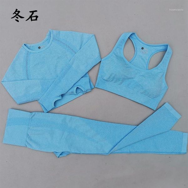 seamless sports wear for women gym clothing yoga set high waist leggings+sports bra+long sleeve fitness crop 3 piece women's1, White;red
seamless sports wear for women gym clothing yoga set high waist leggings+sports bra+long sleeve fitness crop 3 piece women's1, White;red