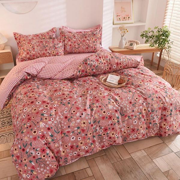 home textile bedding set fashion floral king full single family size bed sheet pillowcase & duvet cover
home textile bedding set fashion floral king full single family size bed sheet pillowcase & duvet cover