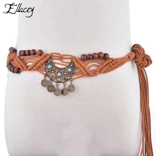 classic national wind wax rope woven belt tassel knotted skirt decorative waist chain handmade knitting women belt, Black;brown
classic national wind wax rope woven belt tassel knotted skirt decorative waist chain handmade knitting women belt, Black;brown