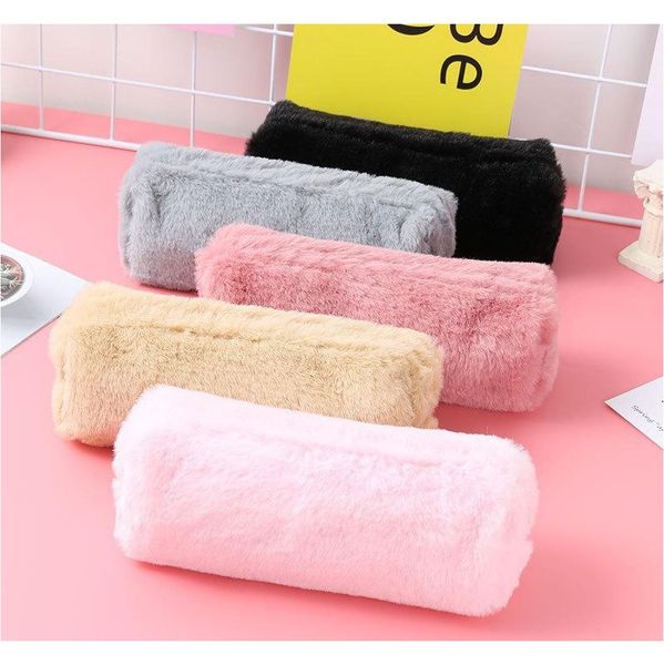 pencil box cute solid color plush pencil case for student pencil bag stationery pencilcase kawaii school wmtcug hx_pack
pencil box cute solid color plush pencil case for student pencil bag stationery pencilcase kawaii school wmtcug hx_pack