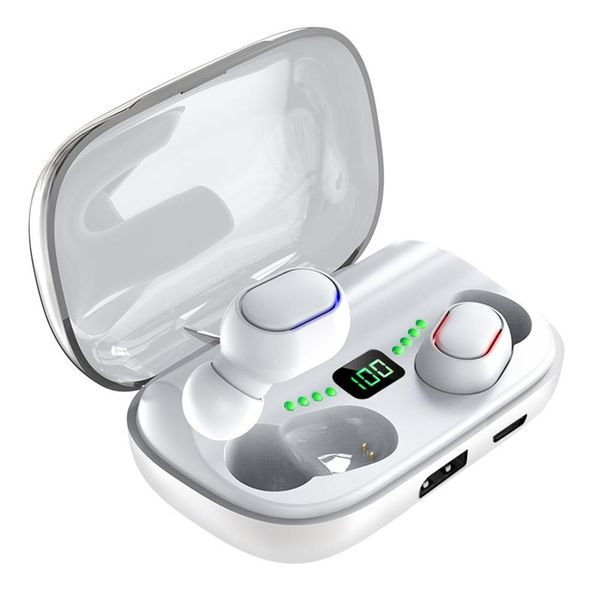 t11 tws wireless headphones bluetooth 5.0 in-ear 3300mah charging bin for smart phone earphones sweat proof sports headset stereo sound
t11 tws wireless headphones bluetooth 5.0 in-ear 3300mah charging bin for smart phone earphones sweat proof sports headset stereo sound