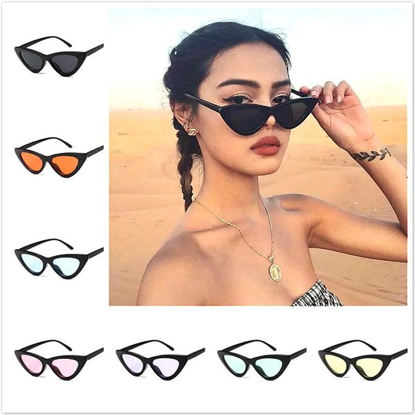 sunglasses 2021 retro cat eye women vintage brand shades black red color sun glasses for female fashion designer, White;black
sunglasses 2021 retro cat eye women vintage brand shades black red color sun glasses for female fashion designer, White;black