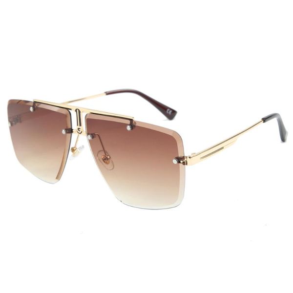 sunglasses veshion men rimless square frameless sun glasses male metal brown blue man birthday gift items, White;black
sunglasses veshion men rimless square frameless sun glasses male metal brown blue man birthday gift items, White;black