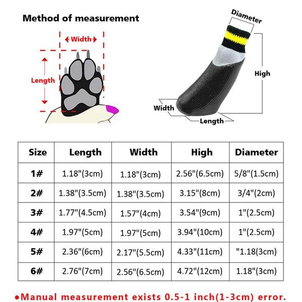 4pcs/set outdoor waterproof nonslip anti-stain dog cat socks booties shoes wth rubber sole pet paw protector for small l wmtolv
4pcs/set outdoor waterproof nonslip anti-stain dog cat socks booties shoes wth rubber sole pet paw protector for small l wmtolv