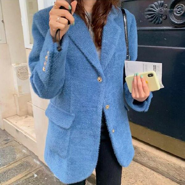 women's suits & blazers philosophy elegant women vintage long sleeve autumn winter thick warm plush blazer jackets office ladies coats1, White;black
women's suits & blazers philosophy elegant women vintage long sleeve autumn winter thick warm plush blazer jackets office ladies coats1, White;black