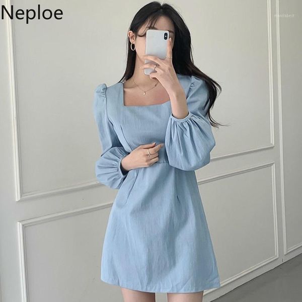 neploe elegant dress women korean chic square collar puff sleeve dresses femme summer 2020 elegant slim waist vestidos 1c8591, Black;gray
neploe elegant dress women korean chic square collar puff sleeve dresses femme summer 2020 elegant slim waist vestidos 1c8591, Black;gray
